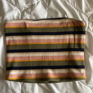 Hollister Striped Tube Top